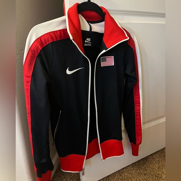 USA Nike XS warm up zip up - Picture 1 of 7